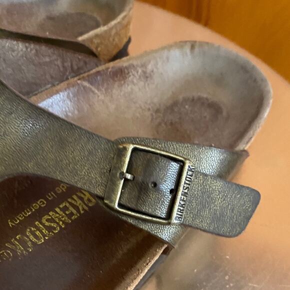 Birkenstock Bronze Leather Sandals Classic 42 270 Excellent condition! Boho Cali main image 9
